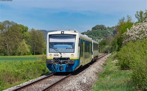 VT 441 und VS 425 als WEG 3149 (Rudersberg-Oberndorf – Schorndorf) bei ...