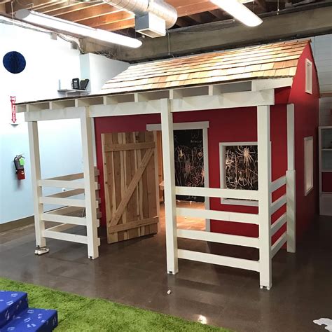 8x10 Barn Playhouse Plan for Kids – Paul's Playhouses