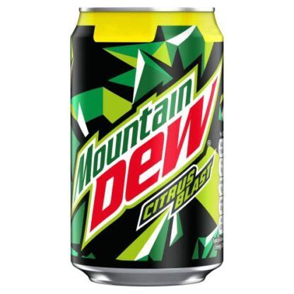 Mountain Dew Citrus 330ml BritishFoodMart