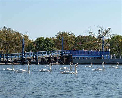 Ocean Avenue Pedestrian Bridge Over Sheepshead Bay Brookl Flickr