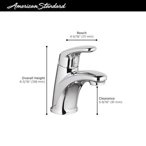 Colony® Pro Single Hole Single Handle Bathroom Faucet 1 2 Gpm 4 5 L Min