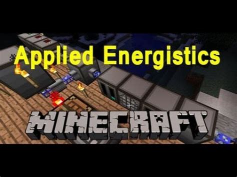 Applied Energistics Automation Tutorial YouTube