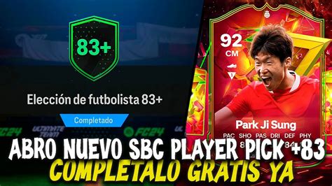 Abro Nuevo Sbc Top Player Pick Asegurado Completalo Ya Gratis