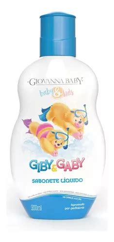 Giovanna Baby Sabonete Líquido Giby Bebê Infantil MercadoLivre