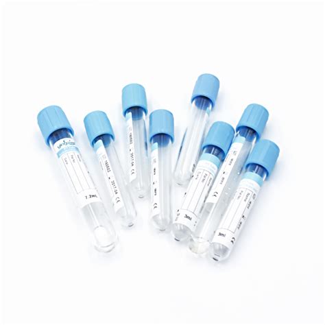 Laboratory Coagulation Test Sodium Citrate Vacuum Blood Collection Pt