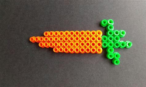 Perler Bead Carrot