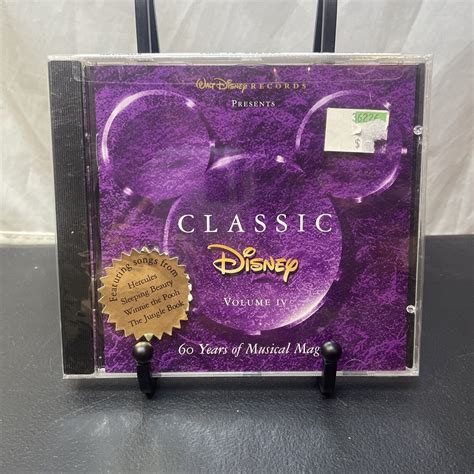 Classic Disney Vol 4 By Disney Cd Jul 1997 Walt Disney New Sealed