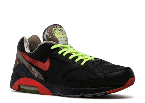 Air Max 180 Opium Nike 312973 561 Dark Plumcomet Red Black