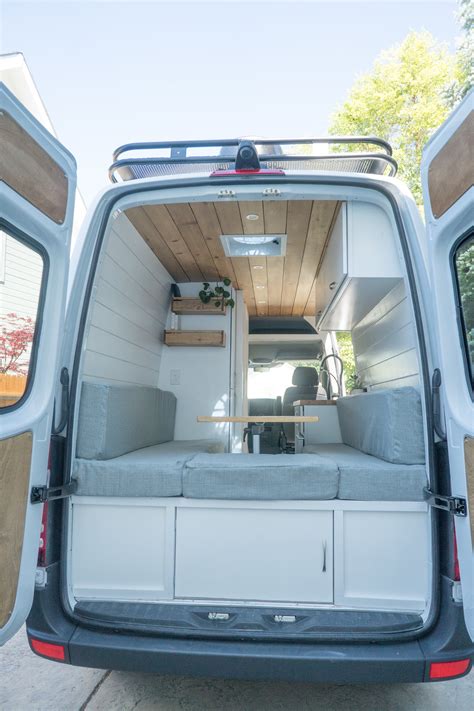 144" Sprinter Van with Bathroom | OUR LATEST VAN BUILD — Sara & Alex ...