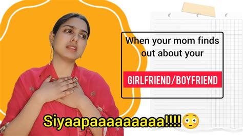 When Your Mom Finds Out About Your Girlfriend 💑🫣😉 Youtube Viral Fypシ