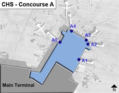 Charleston Airport Terminal Map