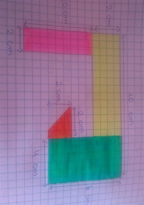 ayuda por favor a encontrar el área de las figuras de diferente color