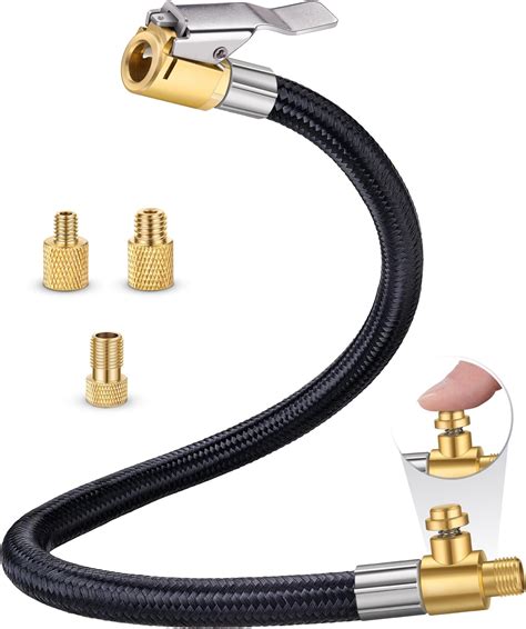 Amazon EVOULTES Tire Inflator Hose Adaptor With Air Release Valve