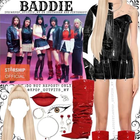 Ive Baddiemv Inspired Outfit 33 Kpopoutfitsmv On Instagram