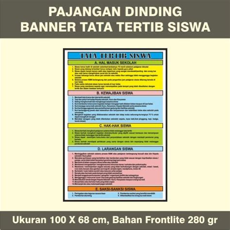 Detail Contoh Tata Tertib Sekolah Sd Koleksi Nomer 11