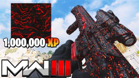 How To Actually Unlock The 1 MILLION XP Camo In MW3 Magma Camo Fast