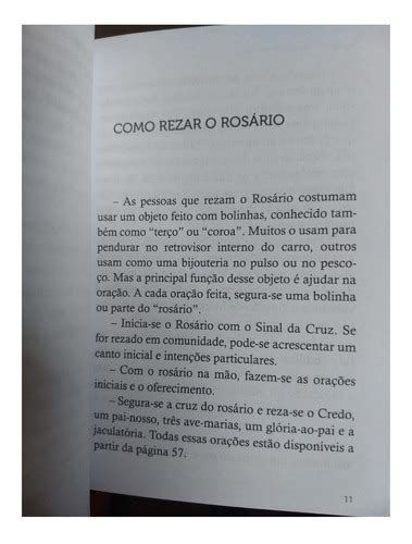 Livro Católico Do Rosário Meditado Pelo Jovem Ed Ave Maria