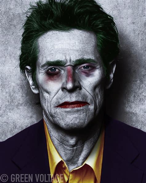 Artstation Willem Dafoe As The Joker