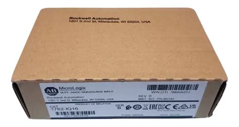 Allen Bradley Módulo 1762 iq16 Para Micrologix Series Envío gratis