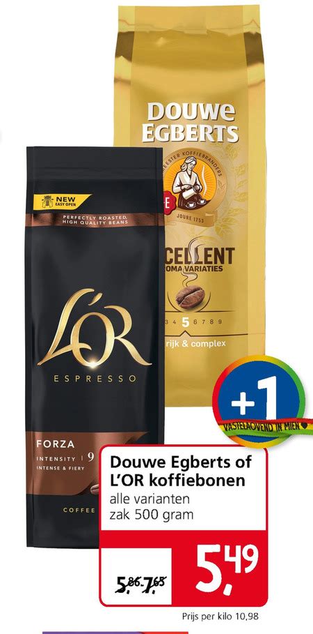 Douwe Egberts L Or Koffiebonen Folder Aanbieding Bij Jan Linders Details