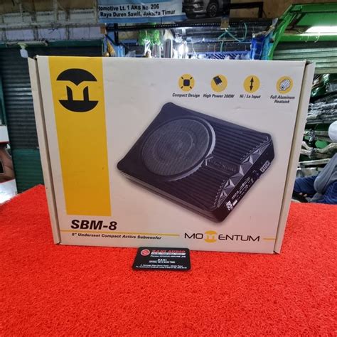 Jual Subwoofer Kolong Aktif MOMENTUM SBM 8 Di Lapak RANI AUDIO Bukalapak