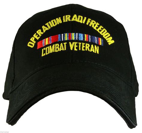 Operation Iraqi Freedom Combat Veteran Oif Hat Cap Hats