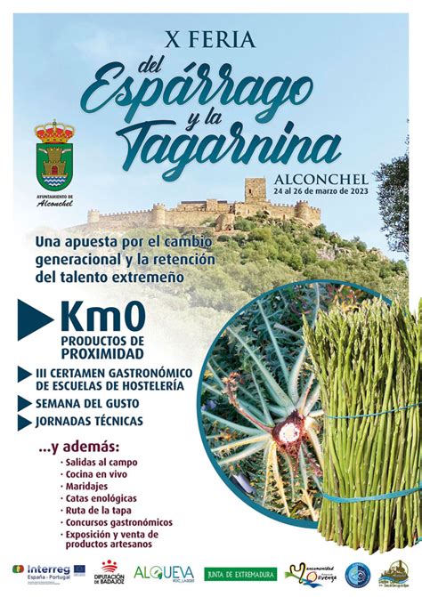 Programa X Feria Del Esp Rrago Y La Tagarnina Alconchel