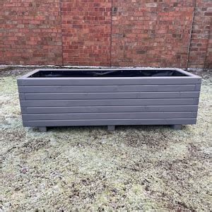 110cm Large Rectangular Wooden Planters Etsy UK