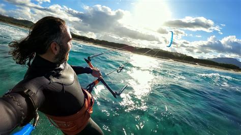 FLYSURFER PEAK 4 Kite And Wing Foiling In Sardinia YouTube