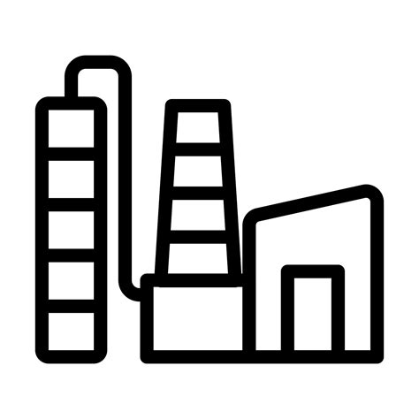 Processing Plant Icon Design 12178041 Vector Art At Vecteezy