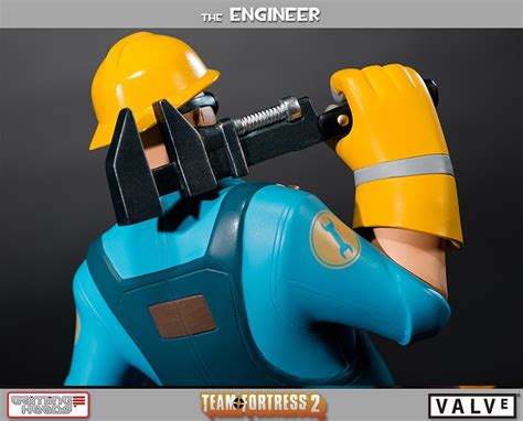 Team Fortress 2 The Blu Engineer Statue Gaming Heads