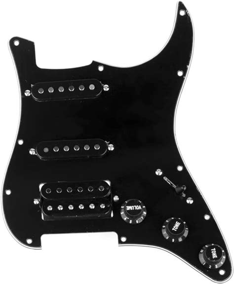 Musiclily Pro 11 Agujeros SSH Loaded Pickguard ST Golpeador Precableado