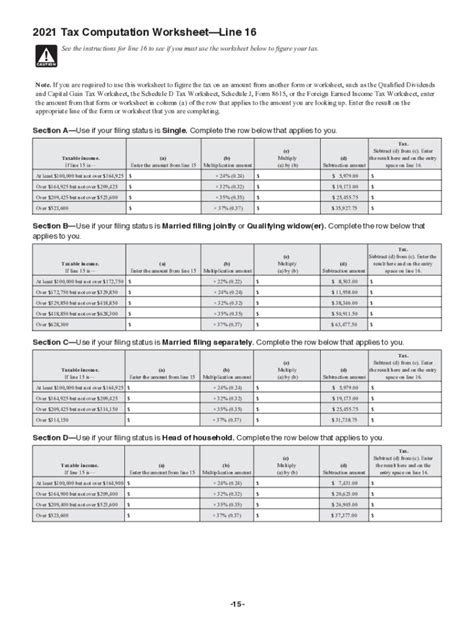 2021 Standard Deduction Over 65 Fill Out And Sign Online Dochub