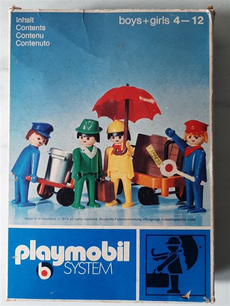 Playmobil Speelgoed N 3271 Passagiers 1974 First Edition Box