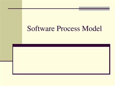 Ppt Software Process Model Powerpoint Presentation Free Download Id 334791