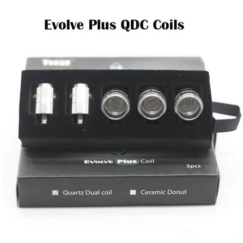 Original Yocan Evolve Plus Coils Qdc Quartz Dual Coil Cdc Ceramic