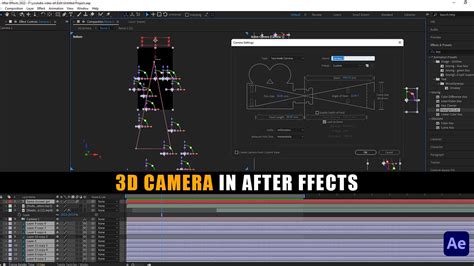 3d Camera Tutorial After Effects 3d Camera Animation After Effects