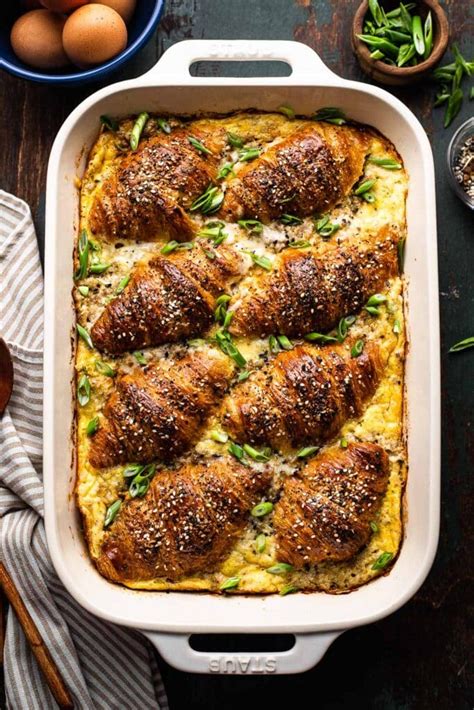 Croissant Breakfast Casserole So Much Food