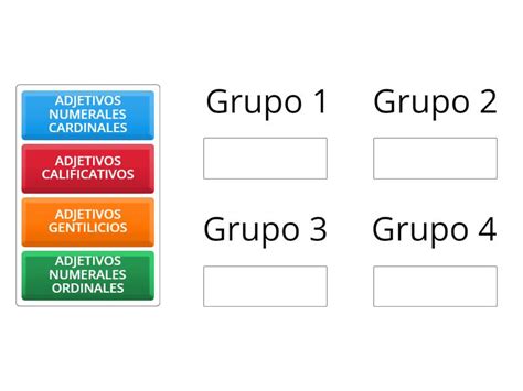 ADJETIVOS CALIFICATIVOS NUMERALES ORDINALES CARDINALES GENTILICIOS