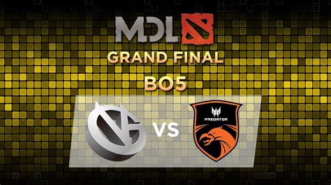 DOTA2 TNC Predator VS Vici Gaming BO5 Final Day MDL Chengdu Major