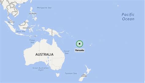 Where is Vanuatu? | Where is Vanuatu Located in the Map