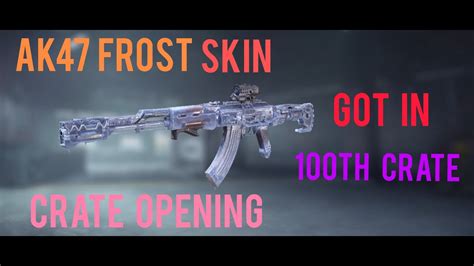 Epic Ak Frostbrand Crates Opening And Gameplay Call Of Duty Mobile