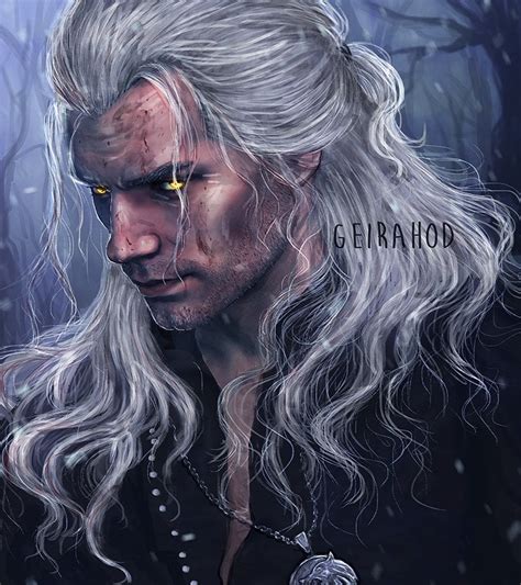 Geralt of Rivia. Art by Geirahod. : r/witcher