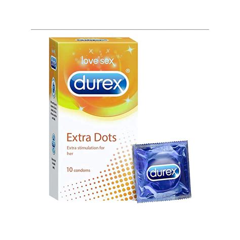 Durex Love Sex Extra Dotted Condom 10 Pcs Beauty Mind Ll Beauty