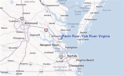 Perrin River, York River, Virginia Tide Station Location Guide