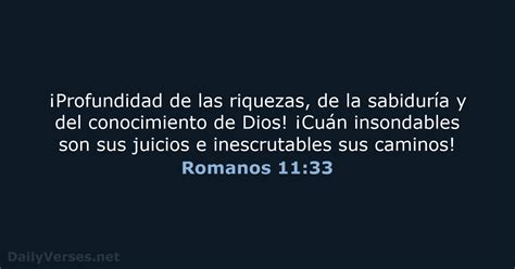 Romanos 11 RVR95 DailyVerses Net