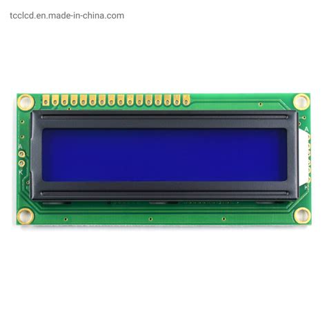 2 6 Inch 16X2 DOT Matrix Monochrome LCD Stn Blue 1602 Character Module