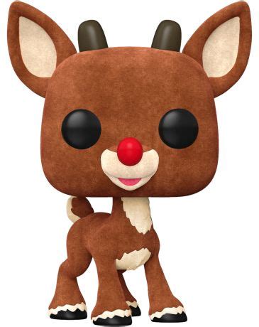 Figurine Pop Rudolphe Le Renne Au Nez Rouge Pas Cher