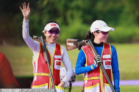 亚运会射击女子双向飞碟个人决赛 中国队包揽金银牌新体育网