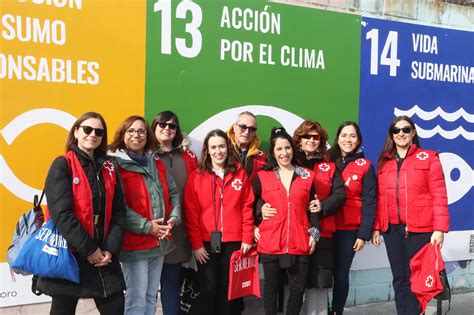 Cruz Roja En Zamora Inaugura Un Mural Gigante De Los ODS